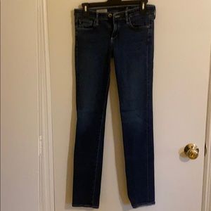 AG skinny straight jeans